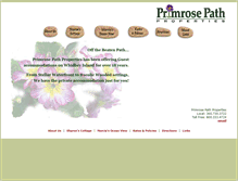 Tablet Screenshot of primrosepath.net